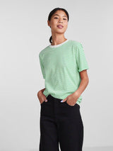 Pieces Ria - Stribet basis t-shirts i økologisk bomuld - HUSET Men & Women