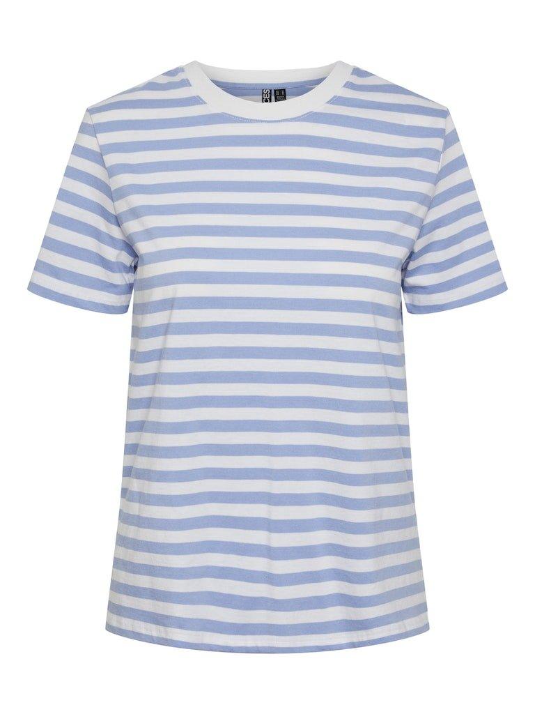 Pieces Ria - Stribet t-shirts i økologisk bomuld - HUSET Men & Women