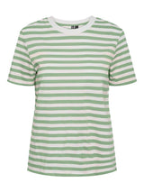 Pieces Ria - Stribet t-shirts i økologisk bomuld - HUSET Men & Women