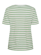 Pieces Ria - Stribet t-shirts i økologisk bomuld - HUSET Men & Women
