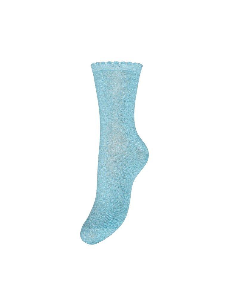 Pieces Sebby - Glitter strømper - HUSET Men & Women