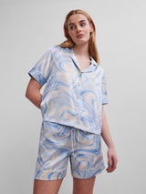 Pieces Villi - Satin skjorte - HUSET Men & Women