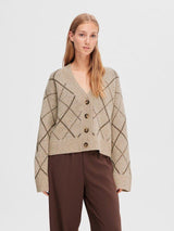 Selected Femme Aril - Strikket uldcardigan - HUSET Men & Women
