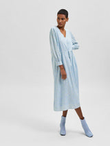 Selected Femme Brenda Damina - Midi kjole - HUSET Men & Women