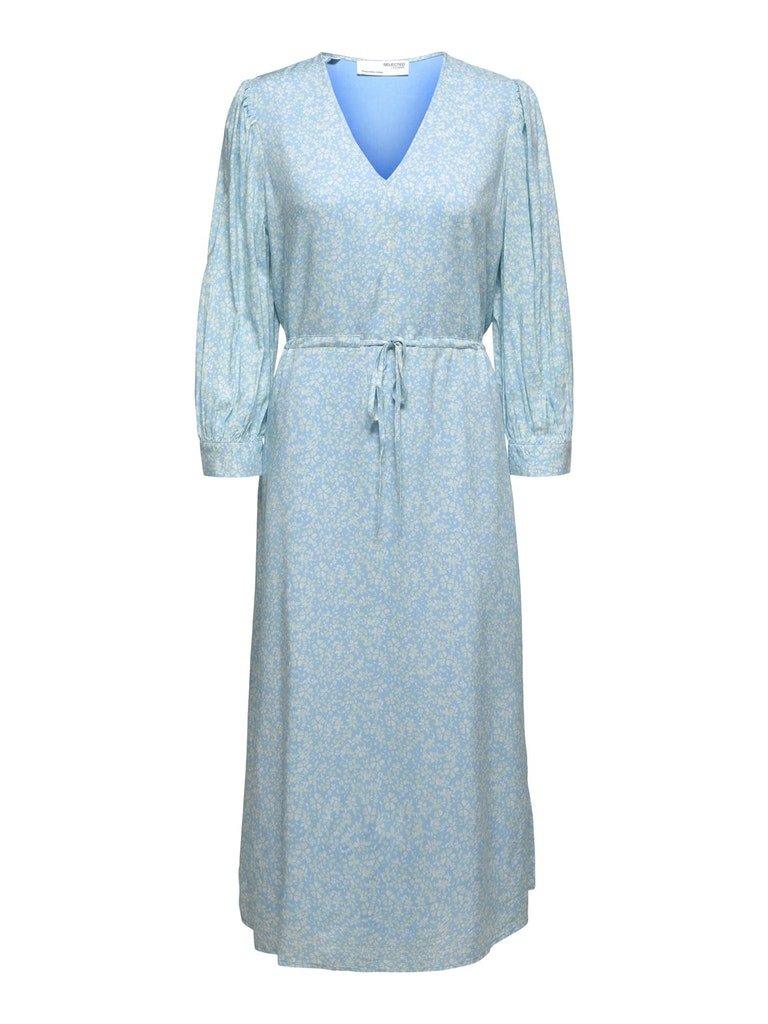 Selected Femme Brenda Damina - Midi kjole - HUSET Men & Women