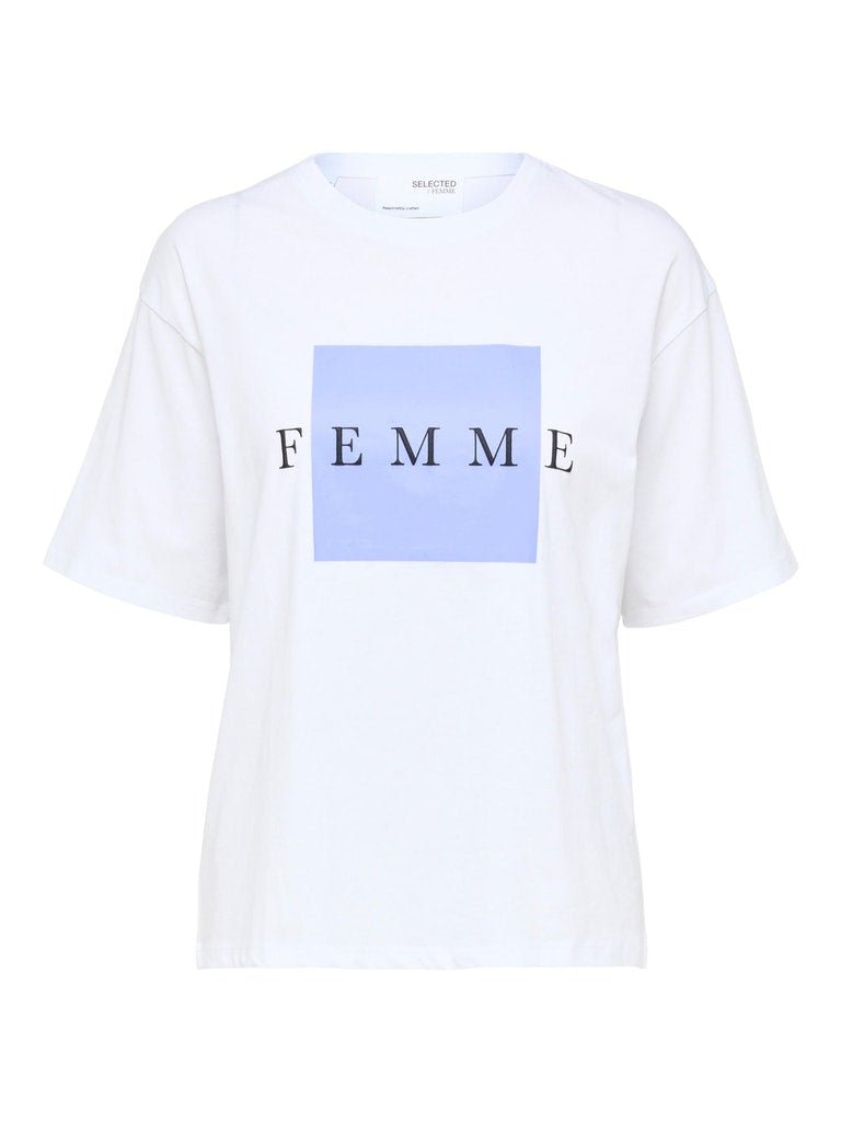 Selected Femme Cara - Logo t-shirt - HUSET Men & Women (7735776739580)