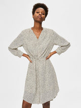 Selected Femme Damina - Mønsteret kjole - HUSET Men & Women