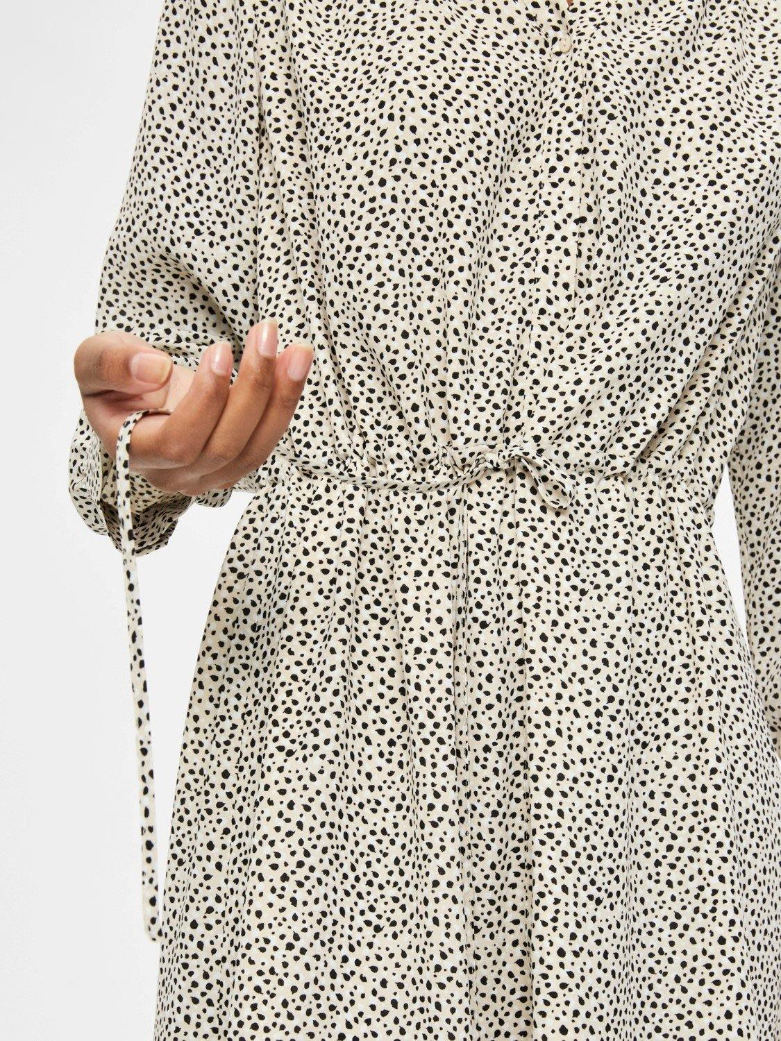 Selected Femme Damina - Mønsteret kjole - HUSET Men & Women