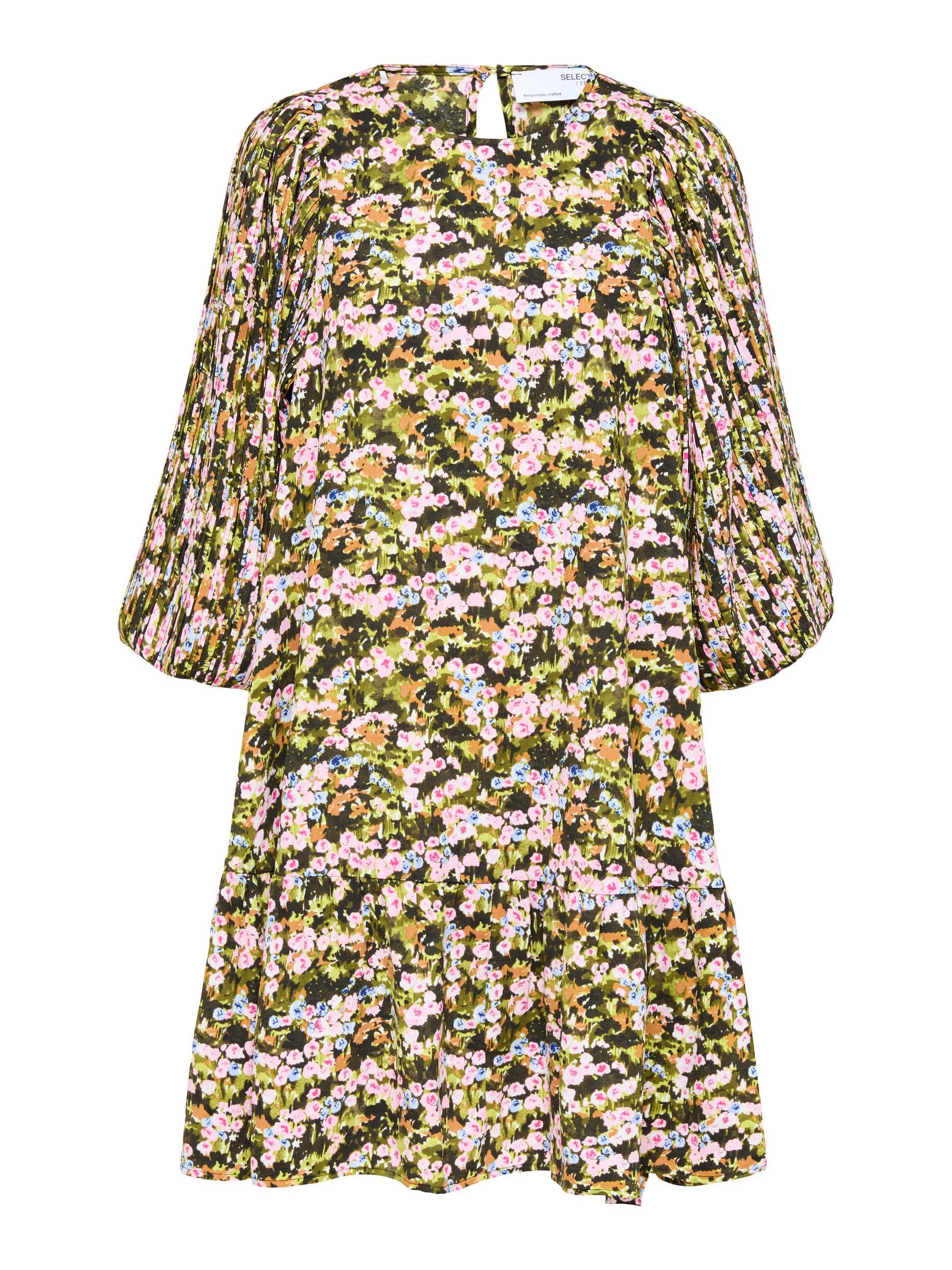 Selected Femme Evie - Plisse kjole - HUSET Men & Women
