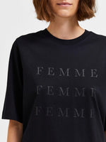 Selected Femme Fiba - T-shirt - HUSET Men & Women (7884534808828)