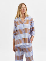 Selected Femme Kanny-alberta - Viskose bluse - HUSET Men & Women