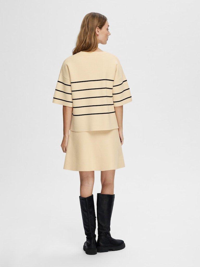 Selected Femme Liva - Kortærmet strik - HUSET Men & Women