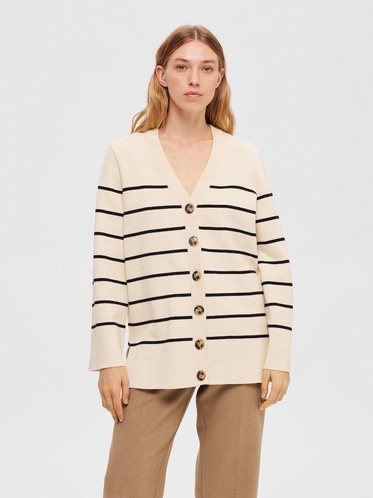 Selected Femme Liva - Lang cardigan - HUSET Men & Women