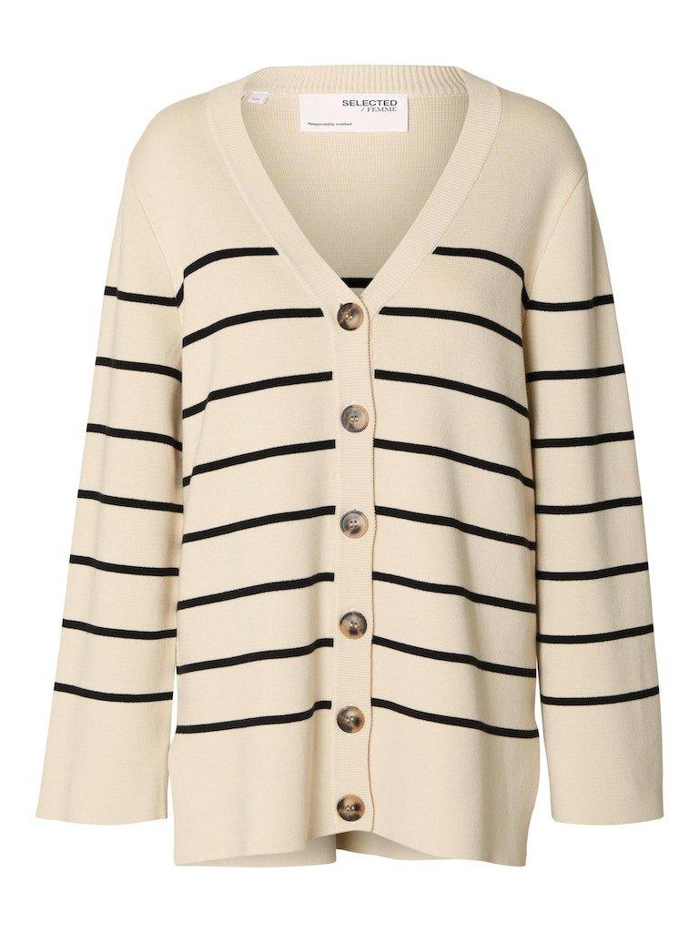 Selected Femme Liva - Lang cardigan - HUSET Men & Women