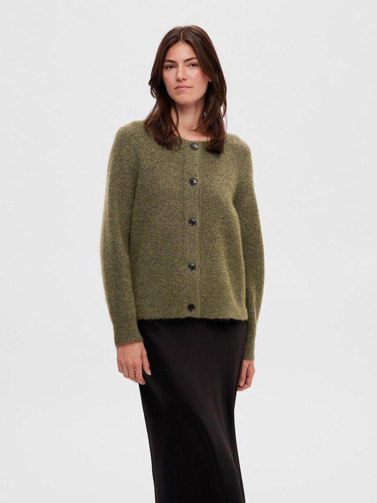 Selected Femme Lulu - Strikket uldcardigan - HUSET Men & Women