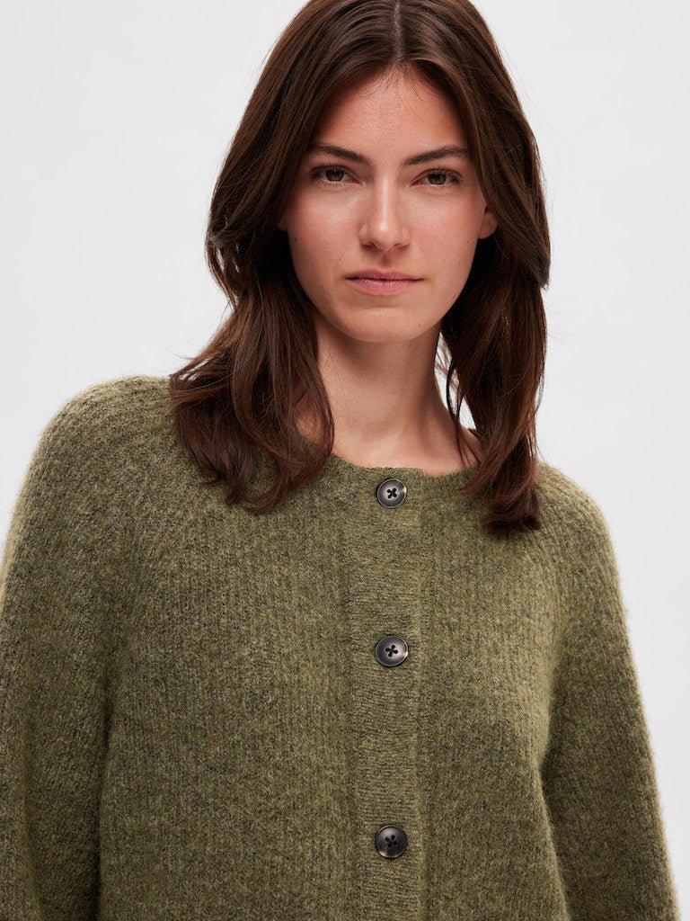 Selected Femme Lulu - Strikket uldcardigan - HUSET Men & Women