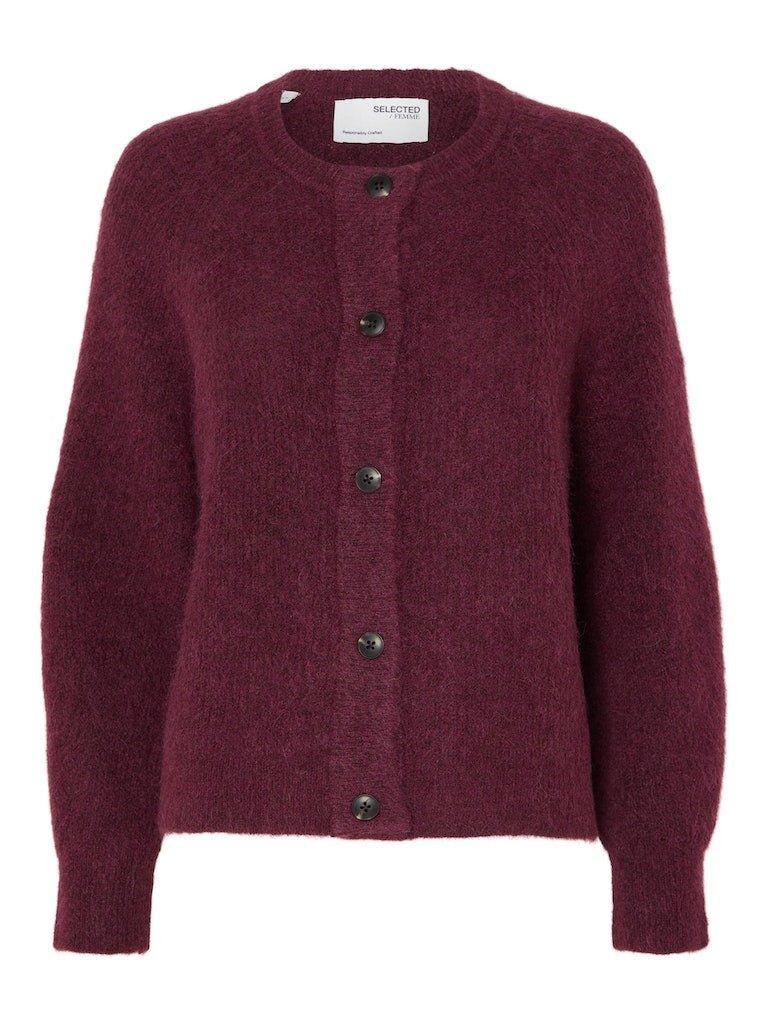Selected Femme Lulu - Strikket uldcardigan - HUSET Men & Women