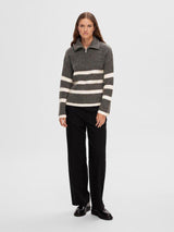 Selected Femme Maline - Halfzip strik - HUSET Men & Women