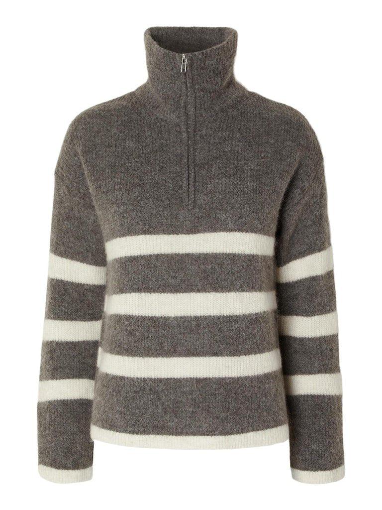 Selected Femme Maline - Halfzip strik - HUSET Men & Women