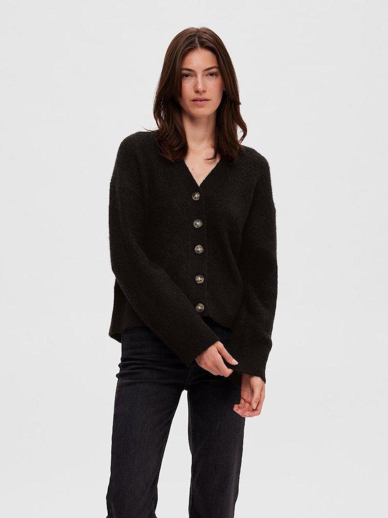 Selected Femme Maline - Strikket uldcardigan - HUSET Men & Women