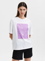 Selected Femme Manda - Printet t-shirt - HUSET Men & Women (7661941719292)