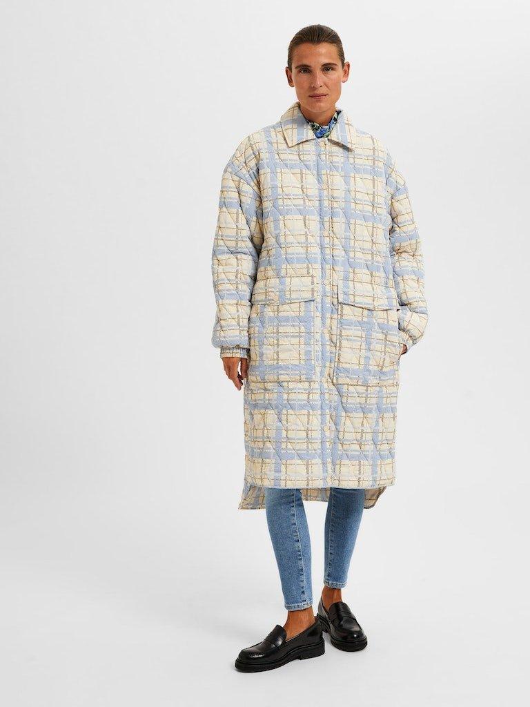 Selected Femme Mia - Vatteret frakke - HUSET Men & Women