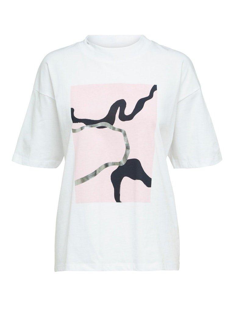 Selected Femme Miralda - Økologisk bomulds t-shirt - HUSET Men & Women