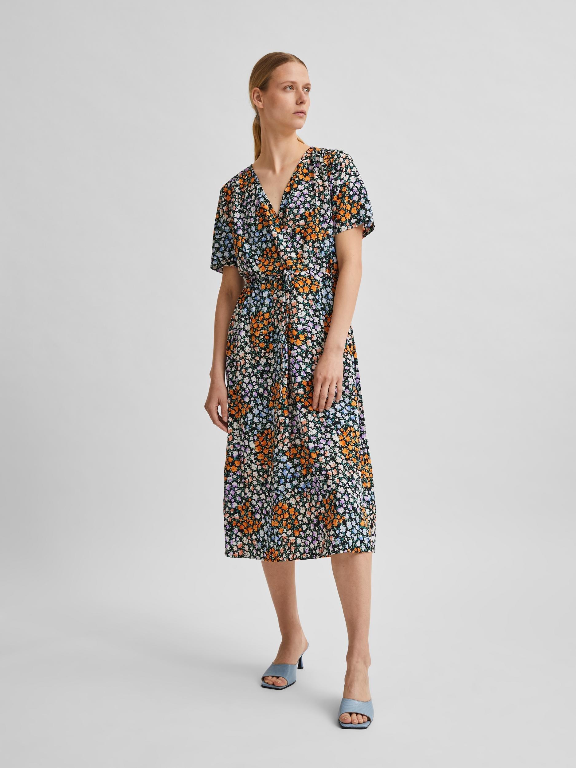 Selected Femme Moxy Damina - Midi kjole - HUSET Men & Women