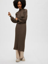 Selected Femme Nappy - Maxi strik kjole - HUSET Men & Women