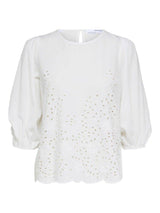 Selected Femme Ramone - Broderi top - HUSET Men & Women