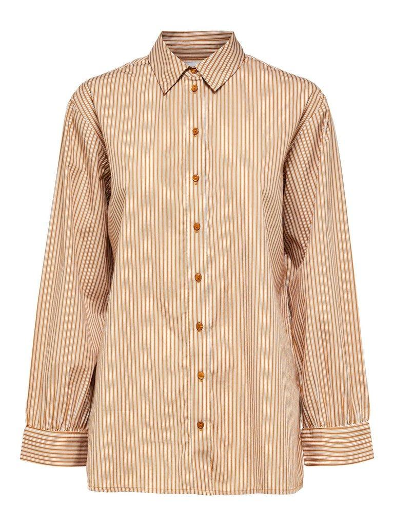 Selected Femme Reka - Stribet skjorte - HUSET Men & Women