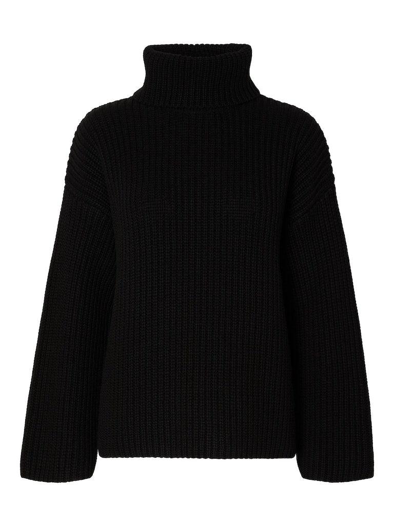 Selected Femme Selma Sefika - Rullekrave strik - HUSET Men & Women
