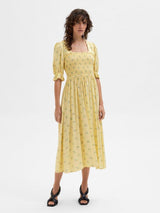 Selected Femme Ulrikke - Smock viskose kjole - HUSET Men & Women