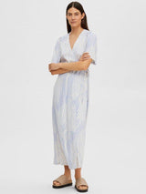 Selected Femme Valencia - Wrap kjole - HUSET Men & Women