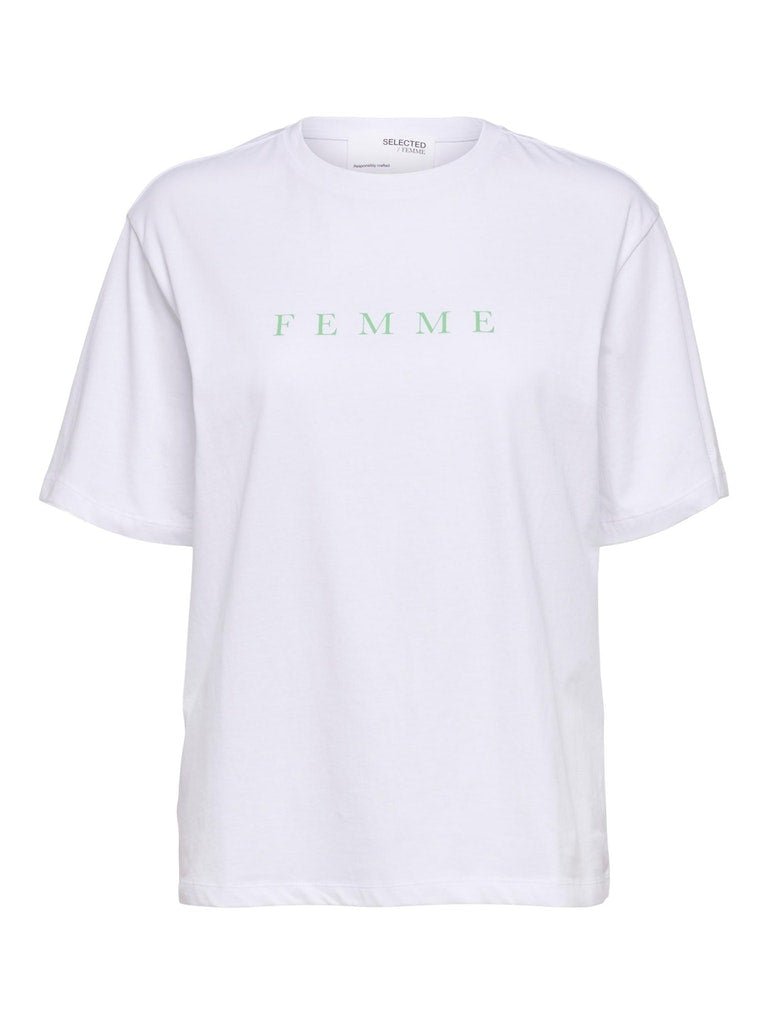 Selected Femme Vilja - Logo t-shirt - HUSET Men & Women (7710085841148)