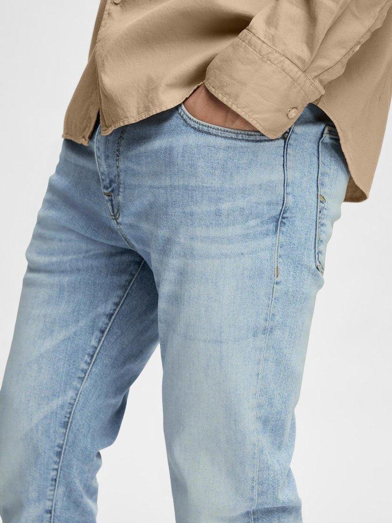 Selected Homme 175 Slim Leon - lyse 6403 jeans - HUSET Men & Women