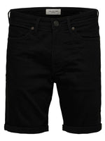 Selected Homme Alex 332 - Sorte denim shorts - HUSET Men & Women (6564824580175)