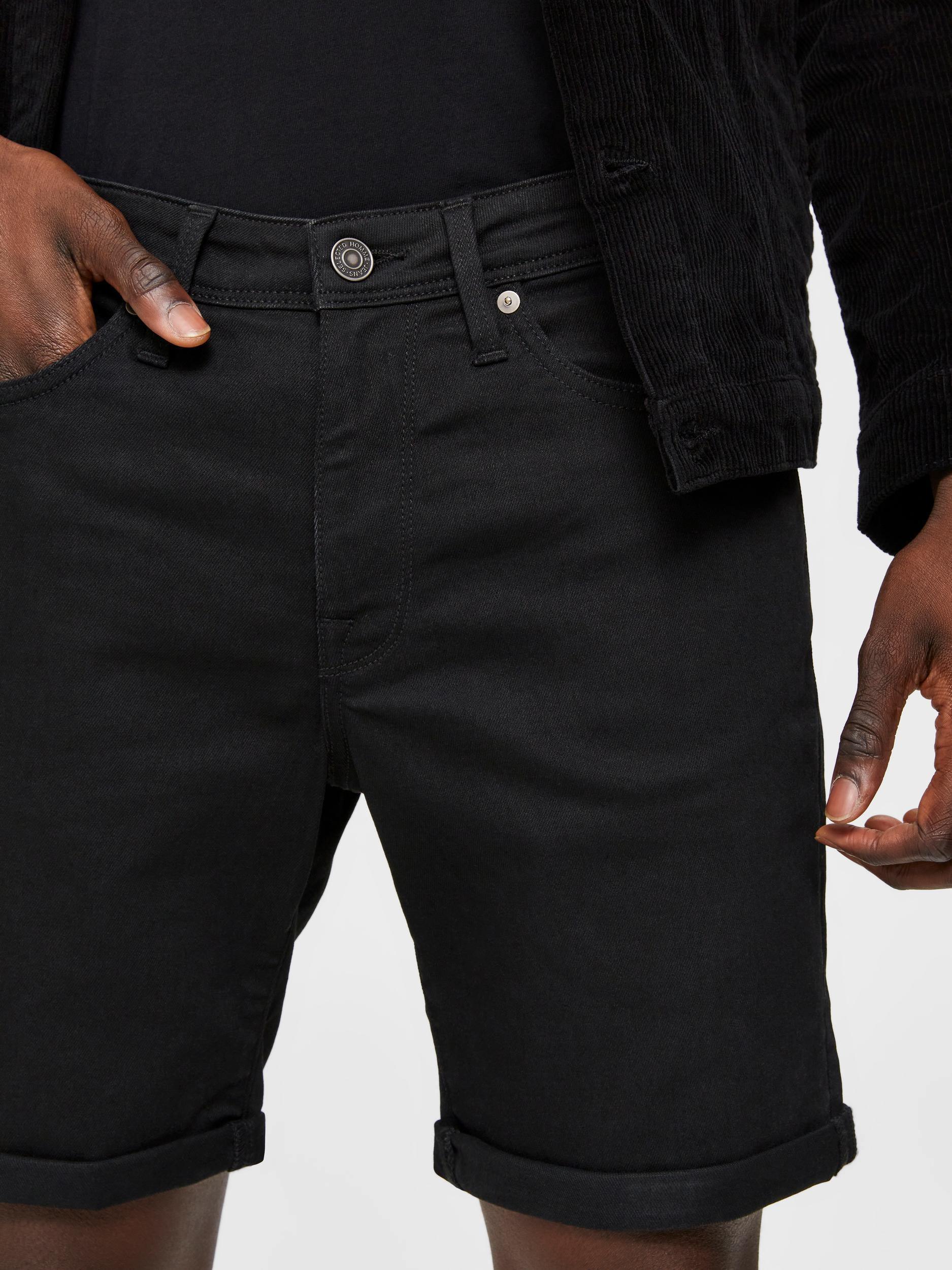 Selected Homme Alex 332 - Sorte denim shorts - HUSET Men & Women