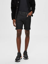 Selected Homme Alex 332 - Sorte denim shorts - HUSET Men & Women