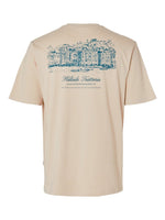 Selected Homme Aries - T-shirt med print - HUSET Men & Women (8853712634203)
