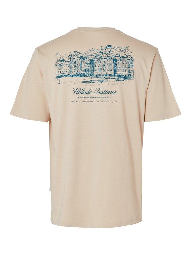 Selected Homme Aries - T-shirt med print - HUSET Men & Women