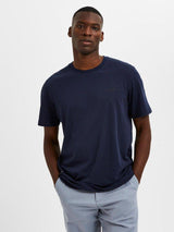Selected Homme Aspen - Logo T-shirt - HUSET Men & Women