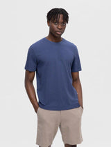 Selected Homme Aspen - Stribet T-shirt i regular fit - HUSET Men & Women