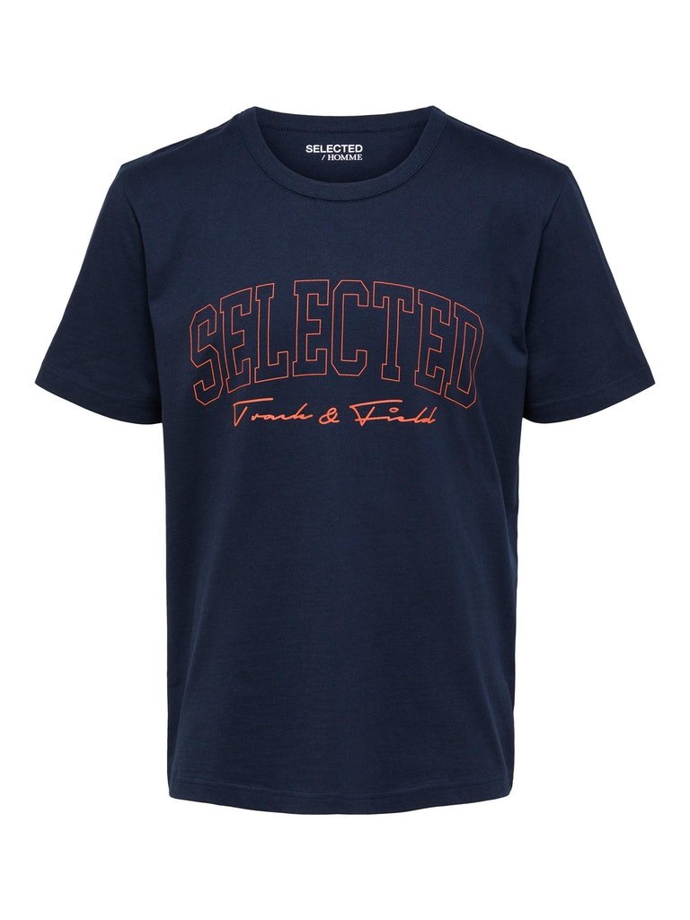 Selected Homme Bene - Relax fit T-shirt med logo - HUSET Men & Women (7763612205308)