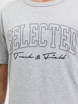 Selected Homme Bene - Relax fit T-shirt med logo - HUSET Men & Women