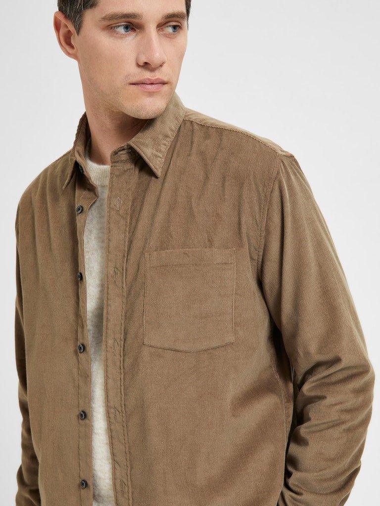 Selected Homme Benjamin - Regular fit fløjlsskjorte - HUSET Men & Women