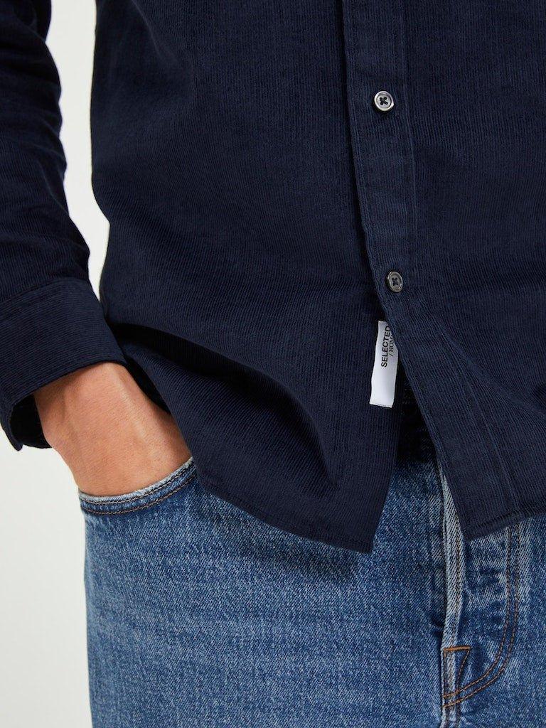 Selected Homme Benjamin - Regular fit fløjlsskjorte - HUSET Men & Women