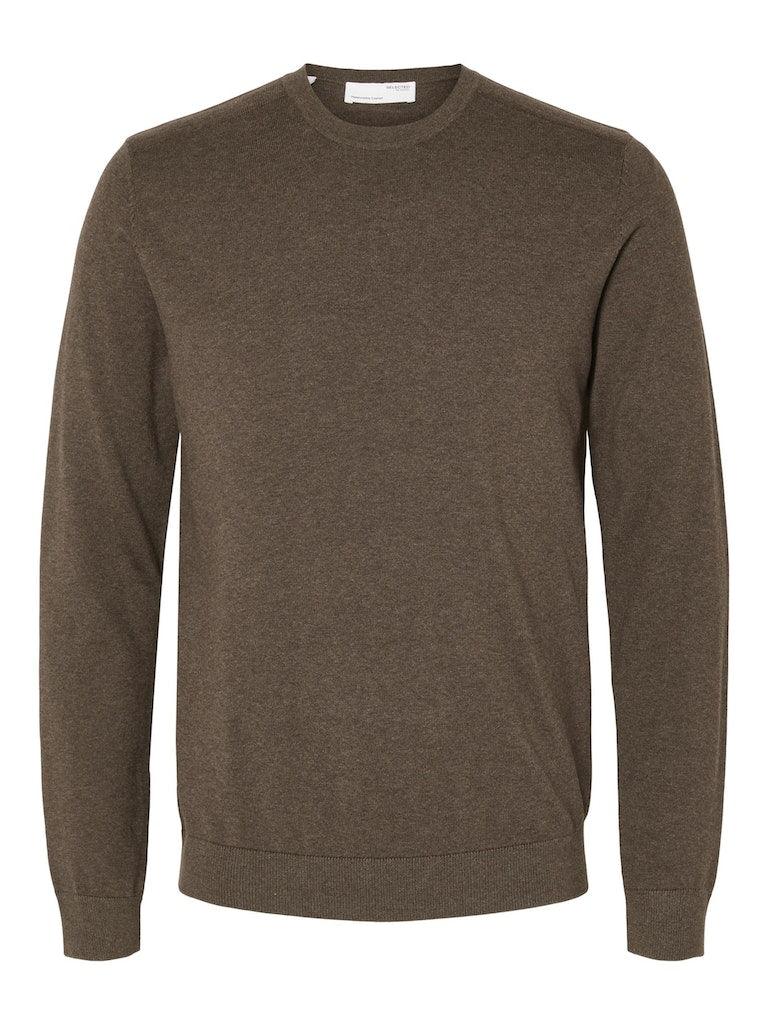 Selected Homme Berg - Rundhalset strik - HUSET Men & Women