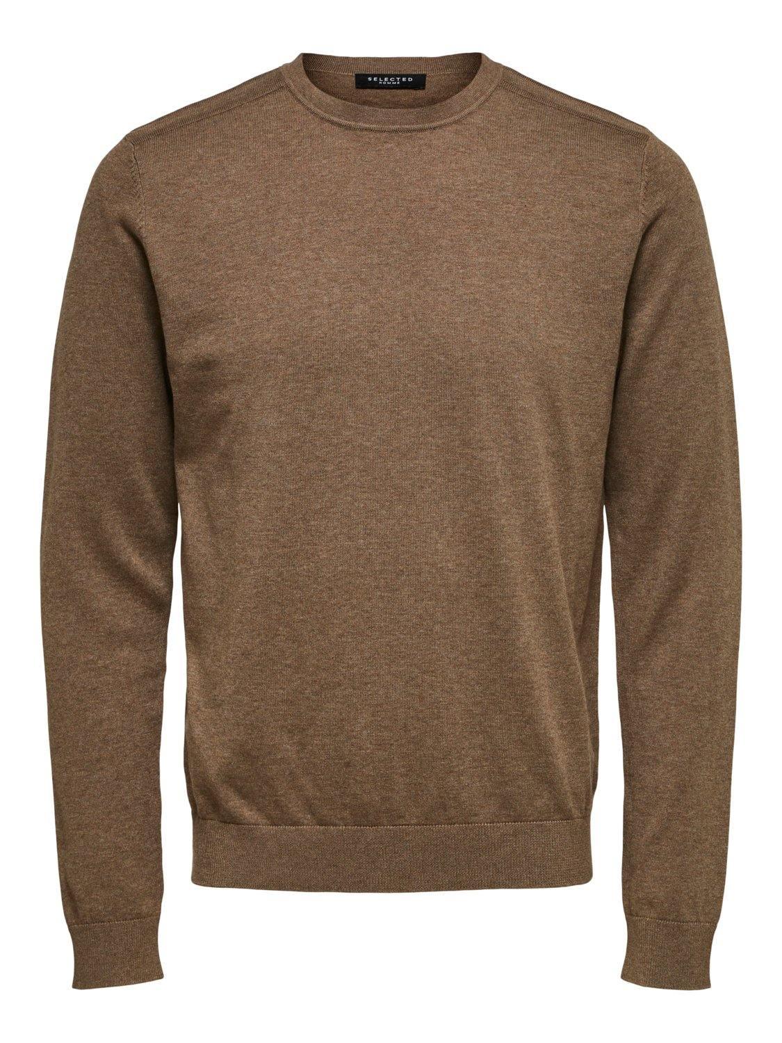 Selected Homme Berg - Rundhalset strik - HUSET Men & Women