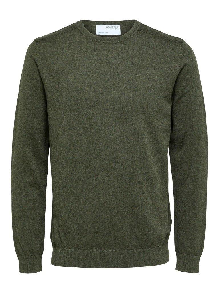 Selected Homme Berg - Rundhalset strik - HUSET Men & Women